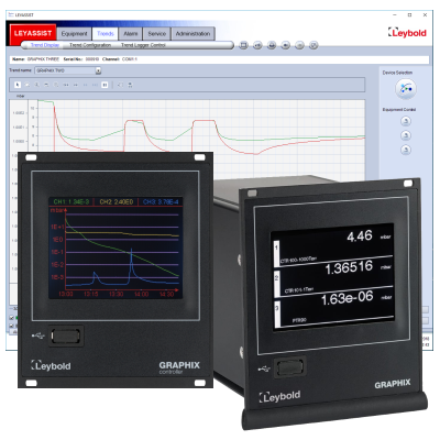 Vakuoměr GRAPHIX firmy LEYYBOLD